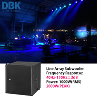 Système de haut-parleurs passifs Line Array 10 pouces à succès avec subwoofer 15 pouces – Équipement audio professionnel pour sonorisation PA