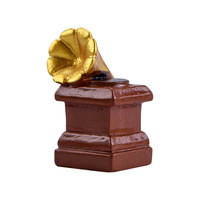 Maison de poupée artisanale 3D rétro avec modèle d'objets anciens nostalgiques, artisanat en résine, micro-paysages, ornements miniatures, accessoires de décoration