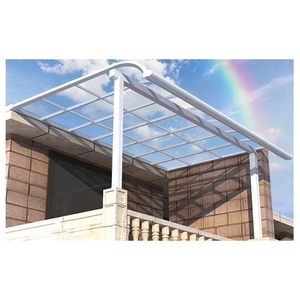 Nueva marca de policarbonato puerta ventana <span class=keywords><strong>toldo</strong></span> Patio techo de aluminio sombrilla cochera - Product Image 5