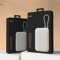 Boîte en papier pour produits électroniques de haute qualité, chargeur portable, câble de données USB, boîte d'emballage, boîte de batterie externe avec logo