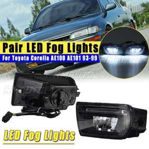 1 paire de feux antibrouillard super lumineux pour Toyota Corolla AE100 AE101 1993 1994 1995 1996 1997 1998 1999, feux antibrouillard LED - Product Image 1
