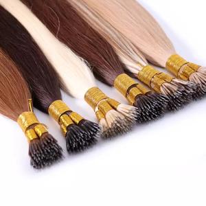 Extensiones de Cabello Metálicas Nano de Varias Longitudes y Colores, 100% Cabello Humano Remy, Juego Completo para Salón de Belleza, Venta al por Mayor y Uso Personal - Product Image 2