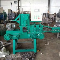 Machine de formage de fil d'acier à faible teneur en carbone entièrement automatique pour clous de clôture et crochets de gazon, avec garantie d'un an