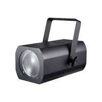 Projecteur LED COB Zoom 200W avec volets coupe-flux RGBW 4-en-1, éclairage de scène DMX pour mariages, théâtres, concerts et événements