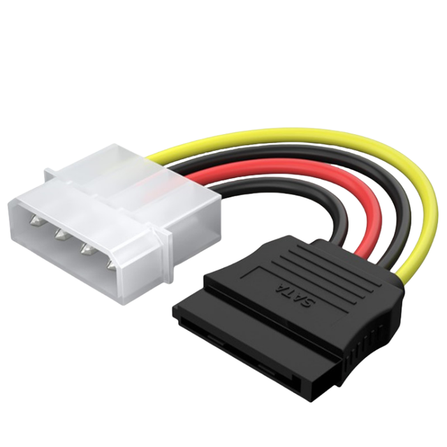 Serial ATA SATA Power Cable 15pin SATA F/IDE 4pin M