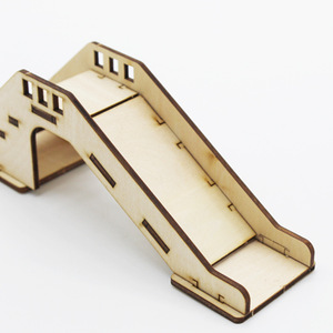Wooden Staircase Model <b>DIY</b> <b>Kit</b> For Kids Educational Stem Project Toy 4-6 Years Old - Product Image 2