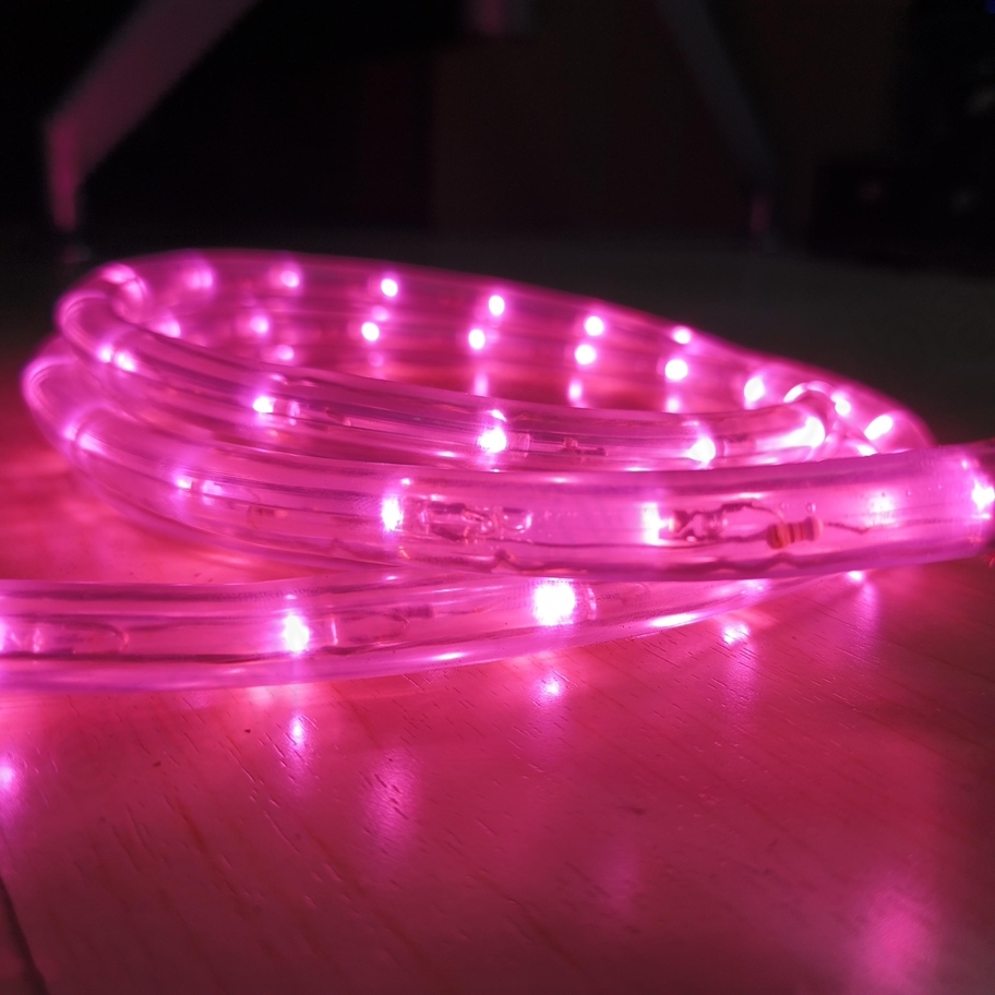 Bright Waterproof Ip65 Led Rope Light for Outdoor Decoration