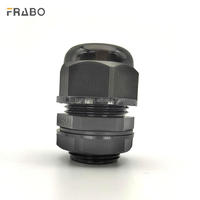 FRABO M20 Certifié CE ROHS Presse-étoupe en nylon PA multi-trous étanche IP68 à filetage M pour câbles électriques de 2,5-6 mm