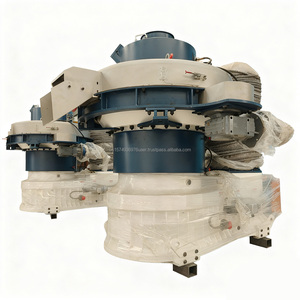 Machine à granulés de bois de type anneau avec système de lubrification automatique et panneau de commande PLC - Product Image 1