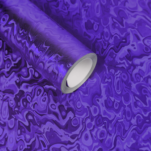 Pellicola Adesiva in Vinile PET PVC per Wrapping Auto, Texture Cosmica Effetto Fibra di Carbonio Forgiata - Product Image 5