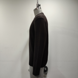 Pull en laine mélangée <span class=keywords><strong>de</strong></span> haute qualité pour homme <span class=keywords><strong>Morgan</strong></span>, à manches longues, pour le printemps et l'automne, style décontracté, logo personnalisé OEM et ODM - Product Image 4