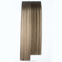 Extensions de cheveux naturels ondulés non traités avec bandes adhésives invisibles Yuanzhen Factory Wholesale