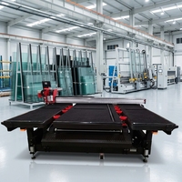 Máquina de Corte de Vidrio Profesional con PLC para Vidrio de 3-19 mm con Software Fácil de Usar