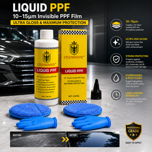 LTLUNOVATE น้ำยาเคลือบ PPF 250 มล. 10-15um ฟิล์มป้องกันสีแบบใส เงาสูง ป้องกันน้ำ ลักษณะใส - Product Image 5