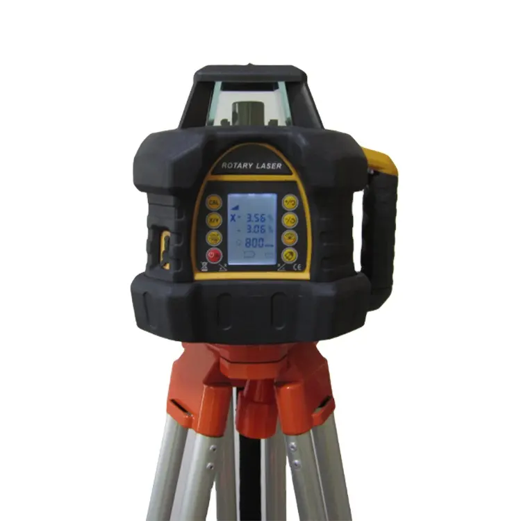 Hoge Precisie Zelfnivellerende Roterende Rode Roterende Laser Level 206R, Automatische Nivellering 20Mw Fukuda Red Beam