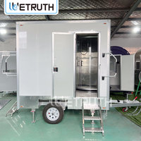 Cabina de Baño Portátil Prefabricada Directo de Fábrica Wetruth para Proyectos al Aire Libre y Instalaciones Públicas, Baño Exterior