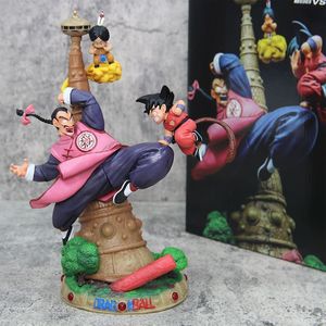 Figura de PVC de Anime Z, 28 cm, Tao Pai Pai <span class=keywords><strong>VS</strong></span> Goku de 5 cm, Estatua Coleccionable, Modelo de Juguete, Regalos de Cumpleaños para Niños, Decoración de Escritorio - Product Image 1