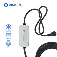 Cargador Portátil para Vehículos Eléctricos de 3.5kW 16A con Protección Múltiple, Enchufe GB/T, Cable Resistente al Desgaste para Viajes por Carretera