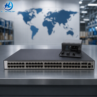 Switch Ethernet Gigabit Administrado de 48 Puertos 5720-52X-EI-AC con 4 Puertos de Enlace Ascendente Fijo 10G SFP+ para Redes Empresariales de Alta Velocidad