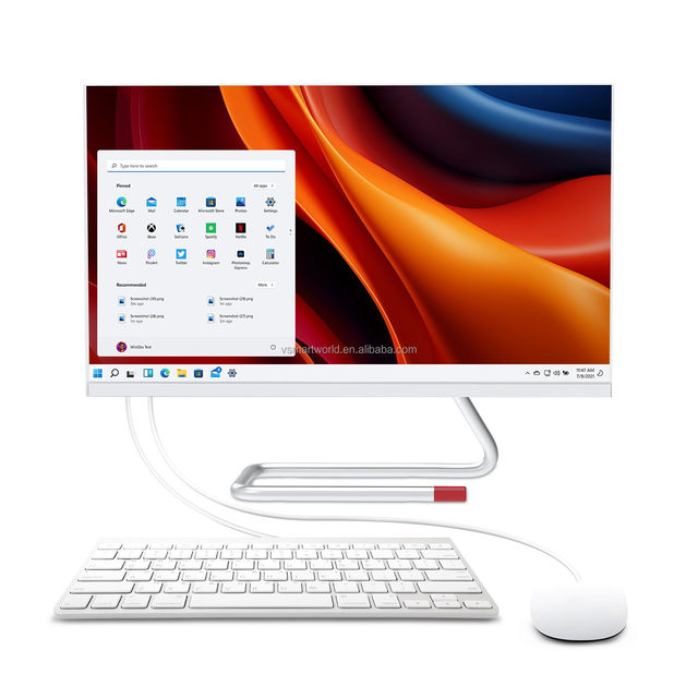 All in One PC 24" Core I5 5200u 8G RAM 1TB SSD ALL-in-One PC Gaming Computer Desktops