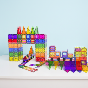 50 peças de Blocos de Construção Magnéticos Grandes de Plástico ABS, Brinquedos STEM, Presente para Pré-escolares, Blocos de Construção 3D para Crianças - Product Image 3