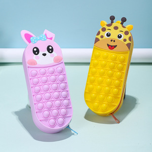 <span class=keywords><strong>Astuccio</strong></span> Multifunzione in Silicone a Forma di Animale, Nuovo e Carino, <span class=keywords><strong>con</strong></span> Effetto Bolla - Product Image 2
