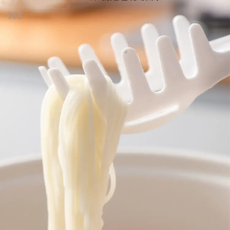 Manufacturer Ningbo Kitchen accessories Food Grade Noodle Spoon Heat Resistant Cooking Egg scoop Yolk Strainer Spoon