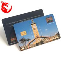 Voll farbige RFID-Visitenkarte Smart PVC Kunststoff Magnet karte Offsetdruck Chipkarten größe