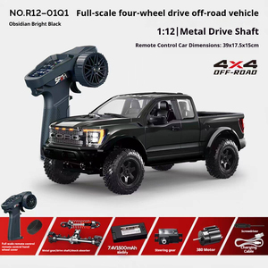 Nouveau camion tout-terrain Hongxing 1/12 échelle 4x4 F150 Raptor Crawler, camionnette tout-terrain à l'échelle réelle, engrenages entièrement métalliques, jouet cadeau - Product Image 6