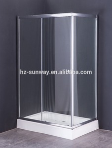 <span class=keywords><strong>Porta</strong></span> <span class=keywords><strong>Doccia</strong></span> in Vetro Satinato a Strisce 120x190cm, <span class=keywords><strong>Porta</strong></span> <span class=keywords><strong>Doccia</strong></span> Angolare Pivotante Senza Telaio - Product Image 5
