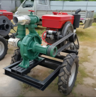 Pompe à Eau Horizontale Monocylindre Haute Pression Dehuike Agricole à Moteur Diesel pour Irrigation des Terres Agricoles