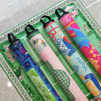 Sac de rangement de luxe en PVC pour tapis de mahjong, écologique, durable, avec logo personnalisé, 88 cm, sangle à crochet, OEM ODM, organisateur de tapis de table enroulable