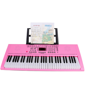 HUASHENG-<span class=keywords><strong>Piano</strong></span> eléctrico con 61 teclas, teclado Dual, pantalla Digital, instrumentos musicales, órgano eléctrico de estilo Power - Product Image 1