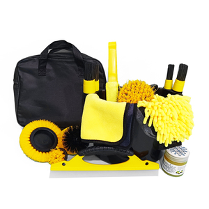 Seau de Lavage Auto <span class=keywords><strong>en</strong></span> Plastique de 5 Gallons <span class=keywords><strong>en</strong></span> Gros avec <span class=keywords><strong>Kit</strong></span> de Lavage, Couvercle Gamma et Poignée de Transport pour l'Entretien Automobile - Product Image 4