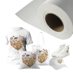 Heat Transfer Paper Fast Dry Sublimation Paper 100gsm/90gsm/80gsm/70gsm Digital Sublimation Printing Paper