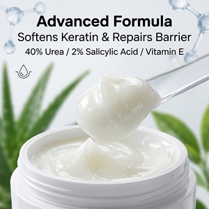 <span class=keywords><strong>Pommade</strong></span> réparatrice pour les mains et les pieds à la <span class=keywords><strong>vaseline</strong></span> de haute pureté pour les talons secs et gercés, peaux mortes, marque privée OEM ODM - Product Image 2
