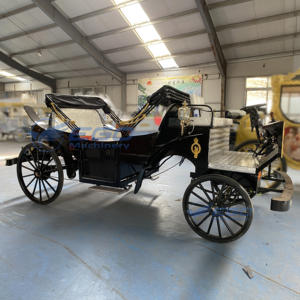 <span class=keywords><strong>Grain</strong></span> de bois noir nouvelle calèche électrique touristique pour mariage et scène Spot utilisation extérieure origine Henan - Product Image 4