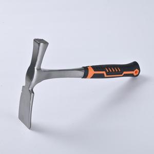 Martello da <span class=keywords><strong>Muratore</strong></span> Professionale con Punta a Scalpello, Superficie Texturizzata, Acciaio ad Alto Tenore di Carbonio, Impugnatura Antiscivolo, Manico in Fibra di Vetro, Uso Industriale - Product Image 1