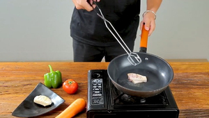 Multi-functional Tongs - Crucible Tongs for Lab, BBQ <b>Charcoal</b> & Pizza Stone Cleaning, Heavy Duty Kitchen Grilling Tools - Product Image 4