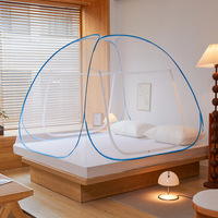 Moustiquaire pliable sans agent fluorescent du fabricant chinois, protection intégrale contre les moustiques pour lit
