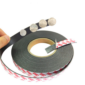 Mạnh mẽ cao su nam châm ban nhạc tường dính công cụ từ tính chủ Tape CuộN DIY Craft linh hoạt Dải từ tính với chất kết dính ủng hộ - Product Image 4