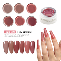 YEZE 5ml 300 Couleurs Vernis à Ongles Gel UV/LED à Base d'Eau Luxe Non Toxique Longue Durée pour Usage Professionnel et DIY