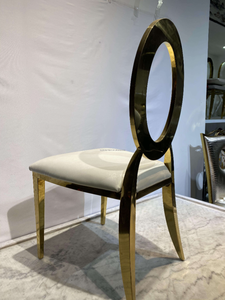 "Vente en gros de location de chaises de mariage en métal doré ou en acier inoxydable" - Product Image 2