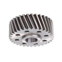 Engrenage droit en acier sur mesure, usiné CNC, alésage interne cannelé, garantie 1,5 an, origine Chine, pour boîte de vitesses industrielle