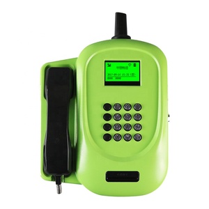 RFID Swipe Card Pubilc Pay Phone Metal Jail avec système de recharge de gestion à distance filaire 4G VoLTE School Payphone - Product Image 1