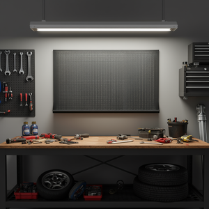 Organizador de Coche Panel 129 Rr1.5, Estante Metálico Perforado para Pared, Almacenamiento y Exhibición - Product Image 3