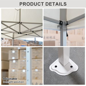 Không thấm nước ngoài trời hiển thị dù để che nắng 3x3 bãi biển mái hiên Pop Up gấp tổ chức sự kiện Tán lều để bán với logo - Product Image 3