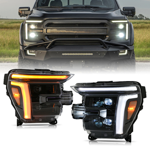 Conjunto de Faros Delanteros para Automóvil A538 a Precio de Mayoreo para Ford F150 2024-2026, Faros Delanteros de Alta Gama para Lariat, King <span class=keywords><strong>Ranch</strong></span>, Platinum y Raptor - Product Image 2