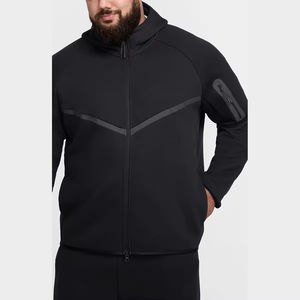 Sudadera con Capucha <span class=keywords><strong>Tech</strong></span> <span class=keywords><strong>Noir</strong></span> de Primera Calidad, Tejido Polar Suave y Grueso, para Otoño, Transpirable, Ecológica, Corte Holgado, Venta al Por Mayor - Product Image 2