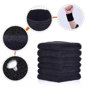 Bracelet personnalisé coloré respirant en polyester et coton épais avec boucle de fermeture pour une <span class=keywords><strong>protection</strong></span> complète – Entraînement masculin - Product Image 3